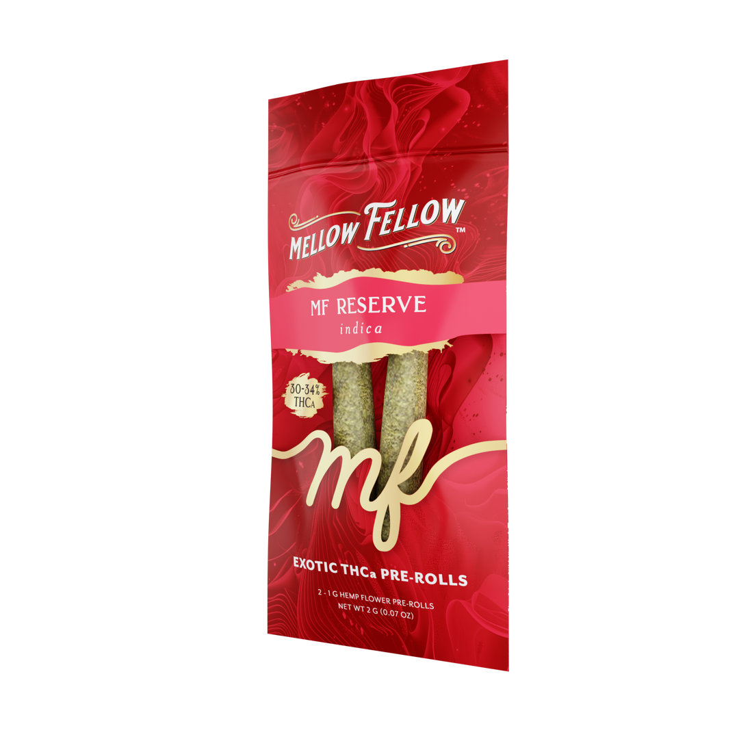 THCa Prerolls - 2 pc 2g Private Reserve Exotic - MF Reserve (Indica)