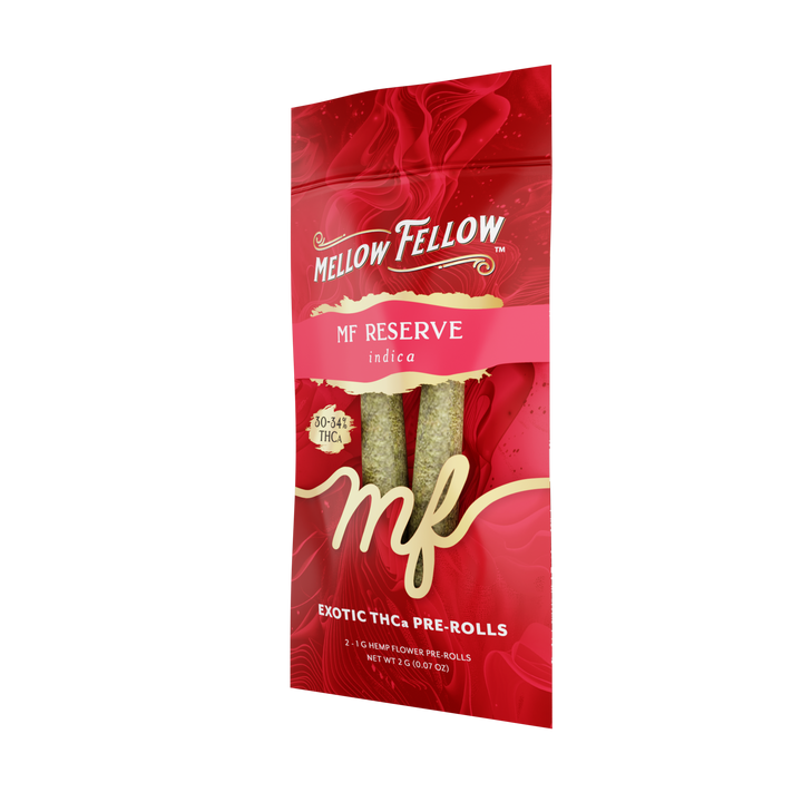 THCa Prerolls - 2 pc 2g Private Reserve Exotic - MF Reserve (Indica)