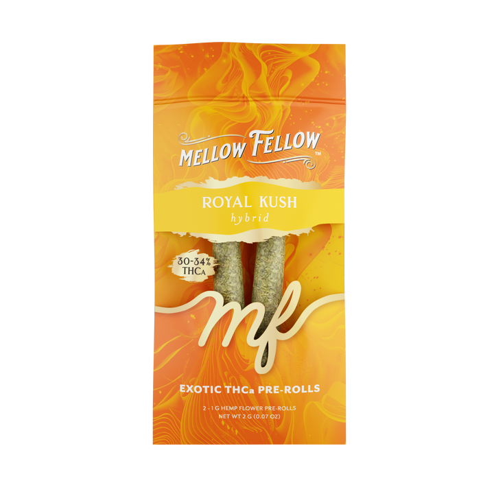 THCa Prerolls - 2 pc 2g Private Reserve Exotic - Royal Kush (Hybrid)