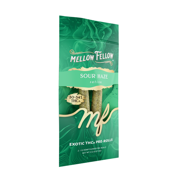 THCa Prerolls - 2 pc 2g Private Reserve Exotic - Sour Haze (Sativa)