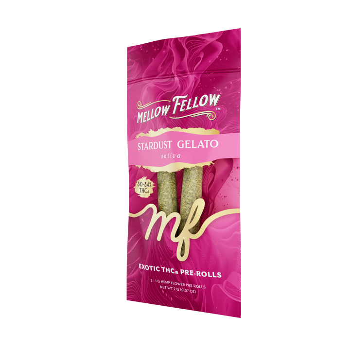 THCa Prerolls - 2 pc 2g Private Reserve Exotic - Stardust Gelato (Sativa)