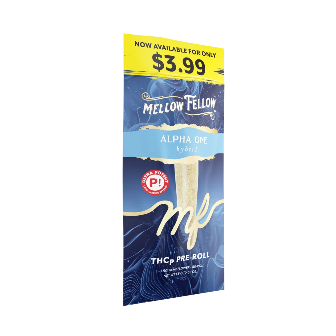 THCp 1g Preroll - Alpha One (Hybrid) - Mellow Fellow