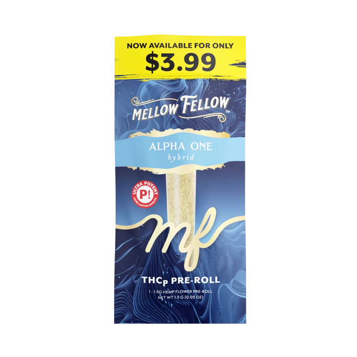 THCp 1g Preroll - Alpha One (Hybrid) - Mellow Fellow