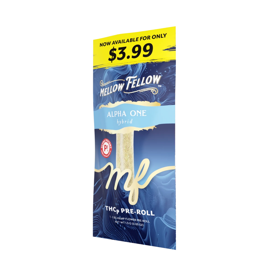 THCp 1g Preroll - Alpha One (Hybrid) - Mellow Fellow