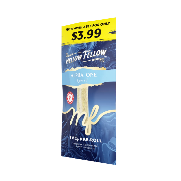 THCp 1g Preroll - Alpha One (Hybrid) - Mellow Fellow