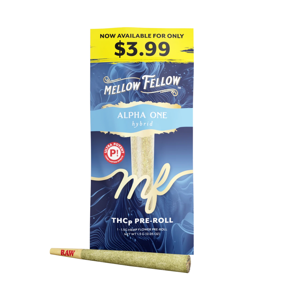 THCp 1g Preroll - Alpha One (Hybrid) - Mellow Fellow
