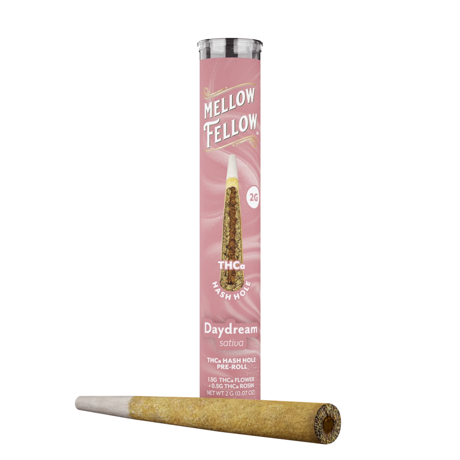 THCa 2g Hash Hole Prerolls - Daydream (Sativa) - Mellow Fellow