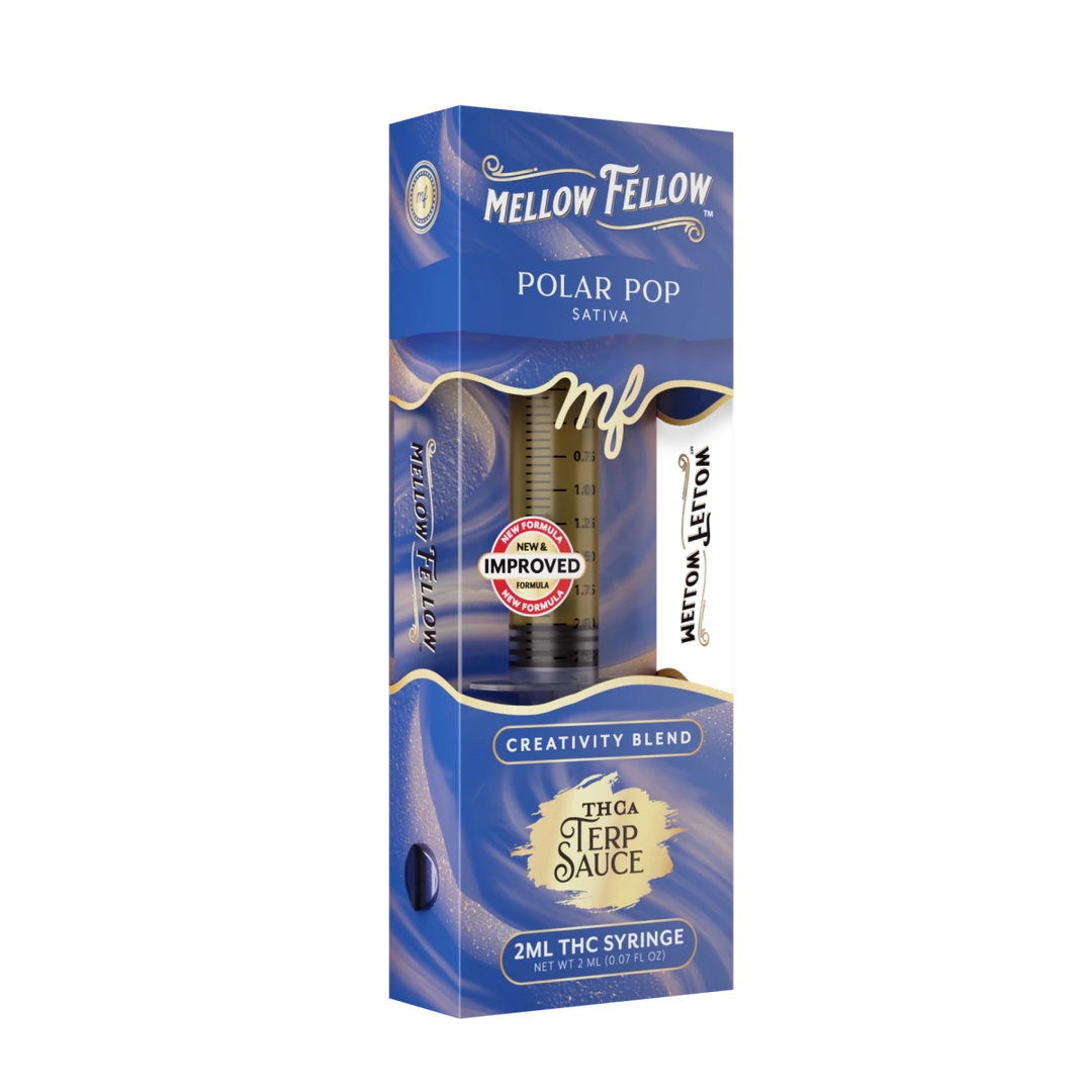 Creativity Blend - Terp Sauce 2ml Syringe - Polar Pop (Sativa) - Mellow Fellow