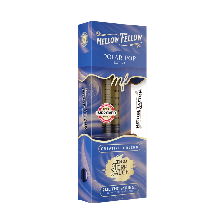 Creativity Blend - Terp Sauce 2ml Syringe - Polar Pop (Sativa) - Mellow Fellow