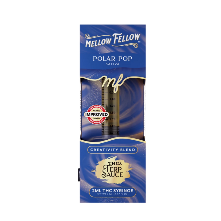 Creativity Blend - Terp Sauce 2ml Syringe - Polar Pop (Sativa) - Mellow Fellow