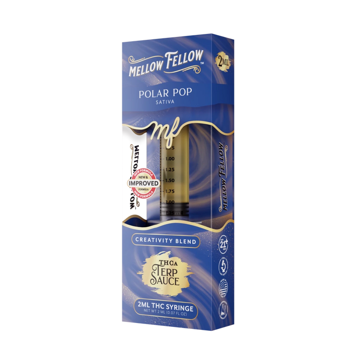 Creativity Blend - Terp Sauce 2ml Syringe - Polar Pop (Sativa) - Mellow Fellow