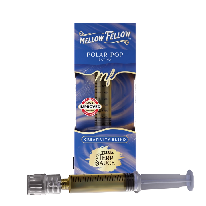 Creativity Blend - Terp Sauce 2ml Syringe - Polar Pop (Sativa) - Mellow Fellow