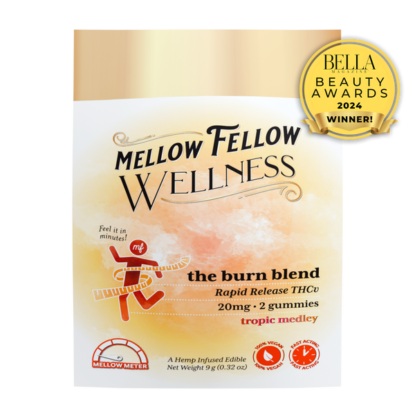 Wellness 2 ct. Gummies - The Burn Blend - 20mg - Tropic Medley