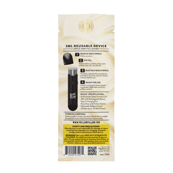 Refillable 2ml Device Kit