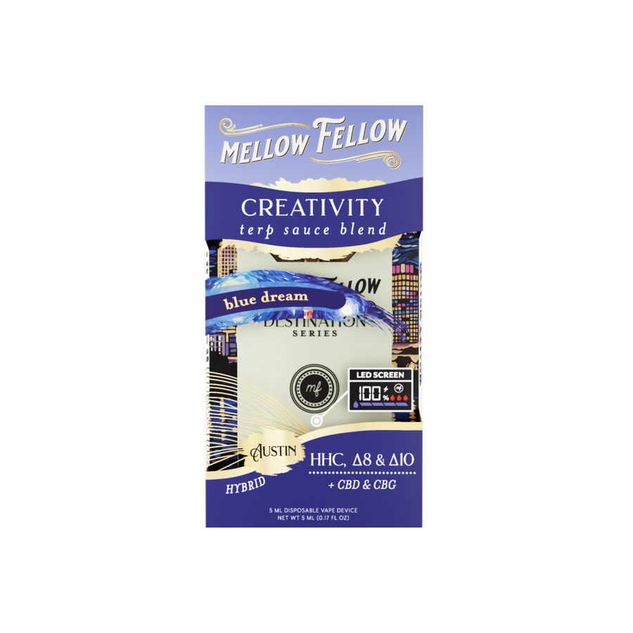 Creativity Blend - Terp Sauce 5ml Disposable Vape - Blue Dream (Hybrid) - Mellow Fellow