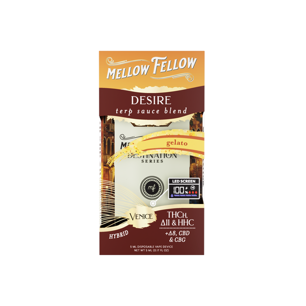 Desire Blend - Terp Sauce 5ml Disposable Vape - Gelato (Hybrid)