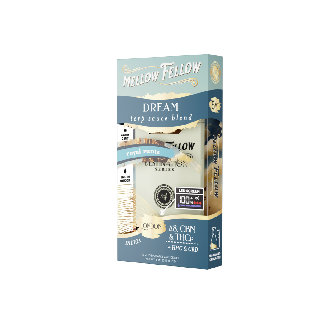 Dream Blend - Terp Sauce 5ml Disposable Vape - Royal Runtz (Indica) - Mellow Fellow
