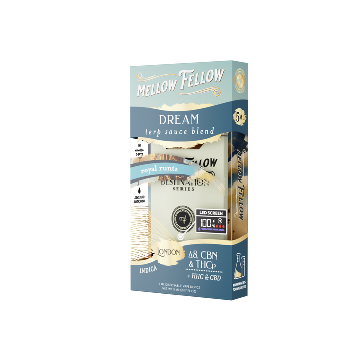 Dream Blend - Terp Sauce 5ml Disposable Vape - Royal Runtz (Indica) - Mellow Fellow