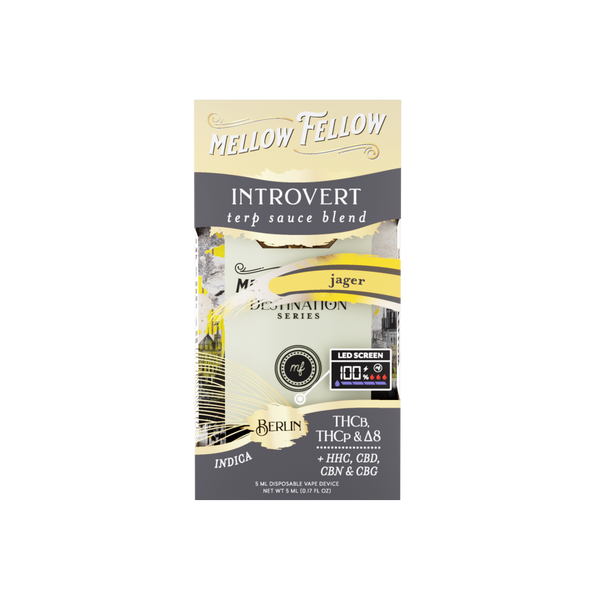 Introvert Blend - Terp Sauce 5ml Disposable Vape - Jager (Indica)