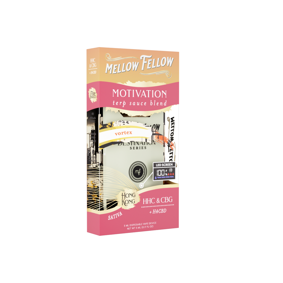 Motivation Blend - Terp Sauce 5ml Disposable Vape - Vortex (Sativa) - Mellow Fellow