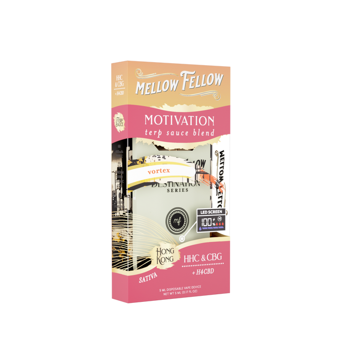 Motivation Blend - Terp Sauce 5ml Disposable Vape - Vortex (Sativa) - Mellow Fellow