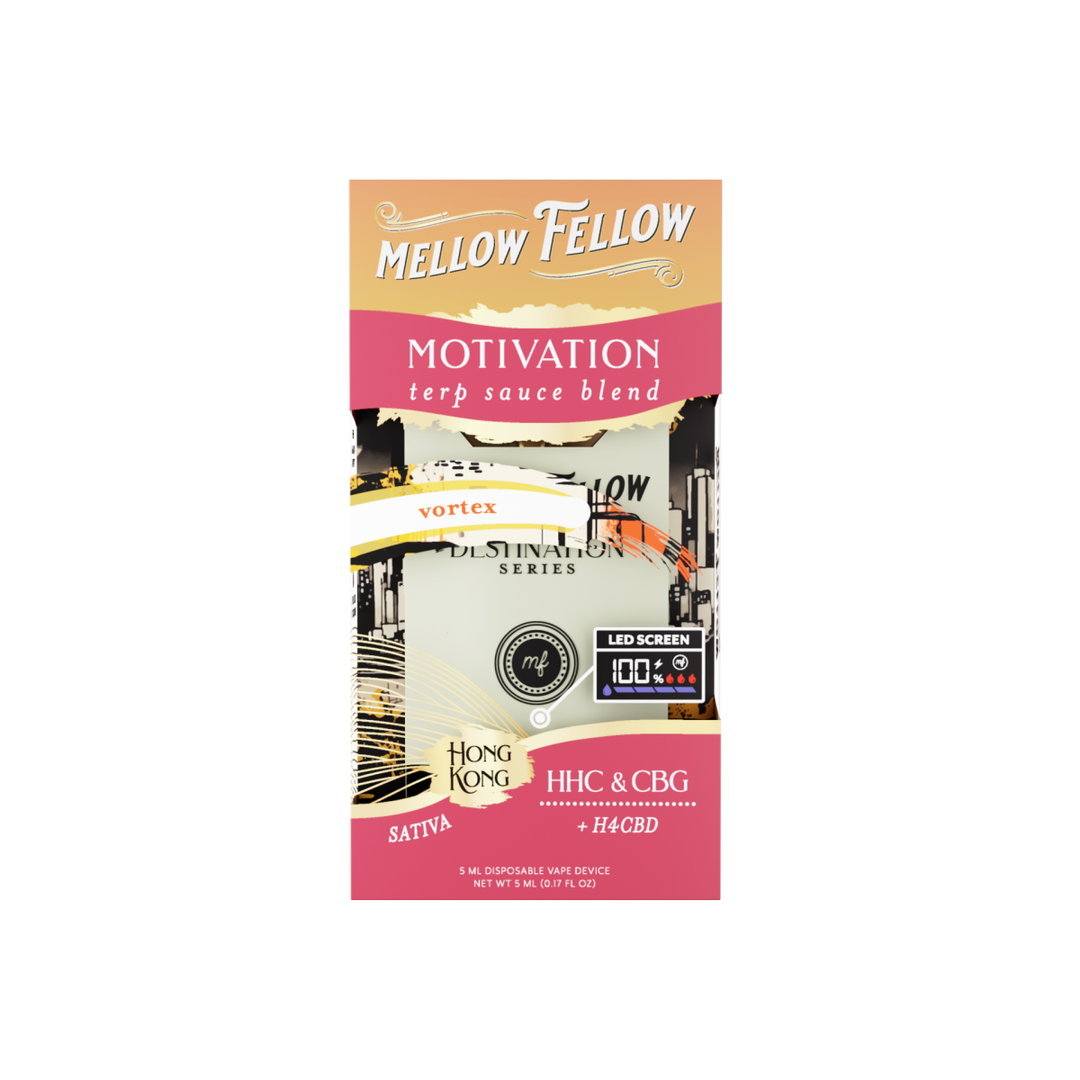 Motivation Blend - Terp Sauce 5ml Disposable Vape - Vortex (Sativa) - Mellow Fellow