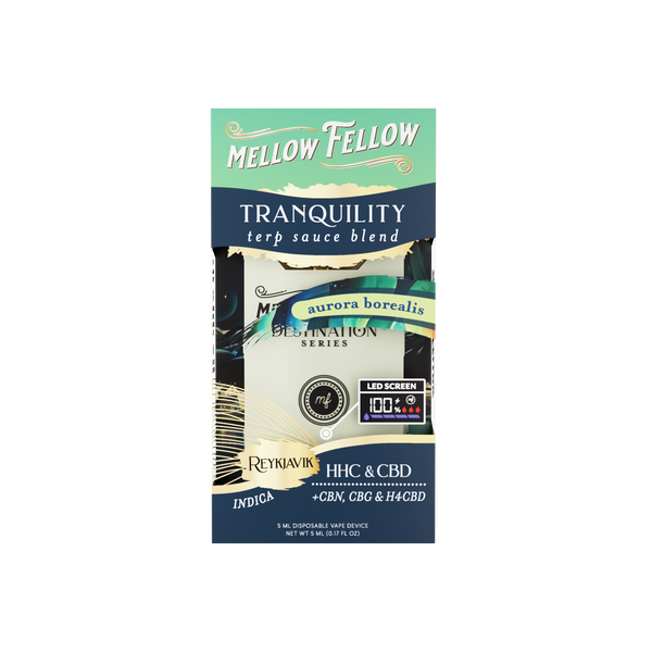 Tranquility Blend - Terp Sauce 5ml Disposable Vape - Aurora Borealis (Indica)