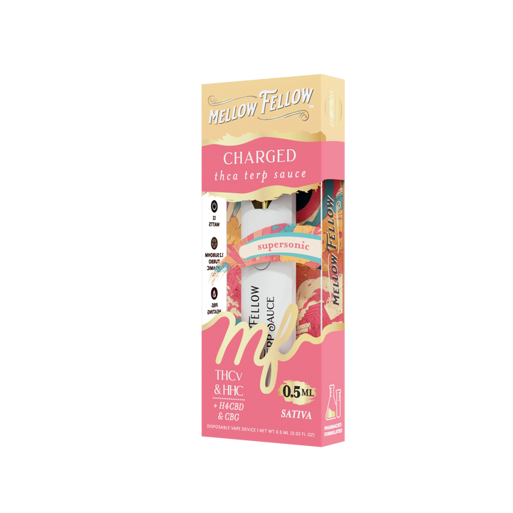 Charged Blend 0.5ml Terp Sauce Disposable Vape - Supersonic (Sativa)