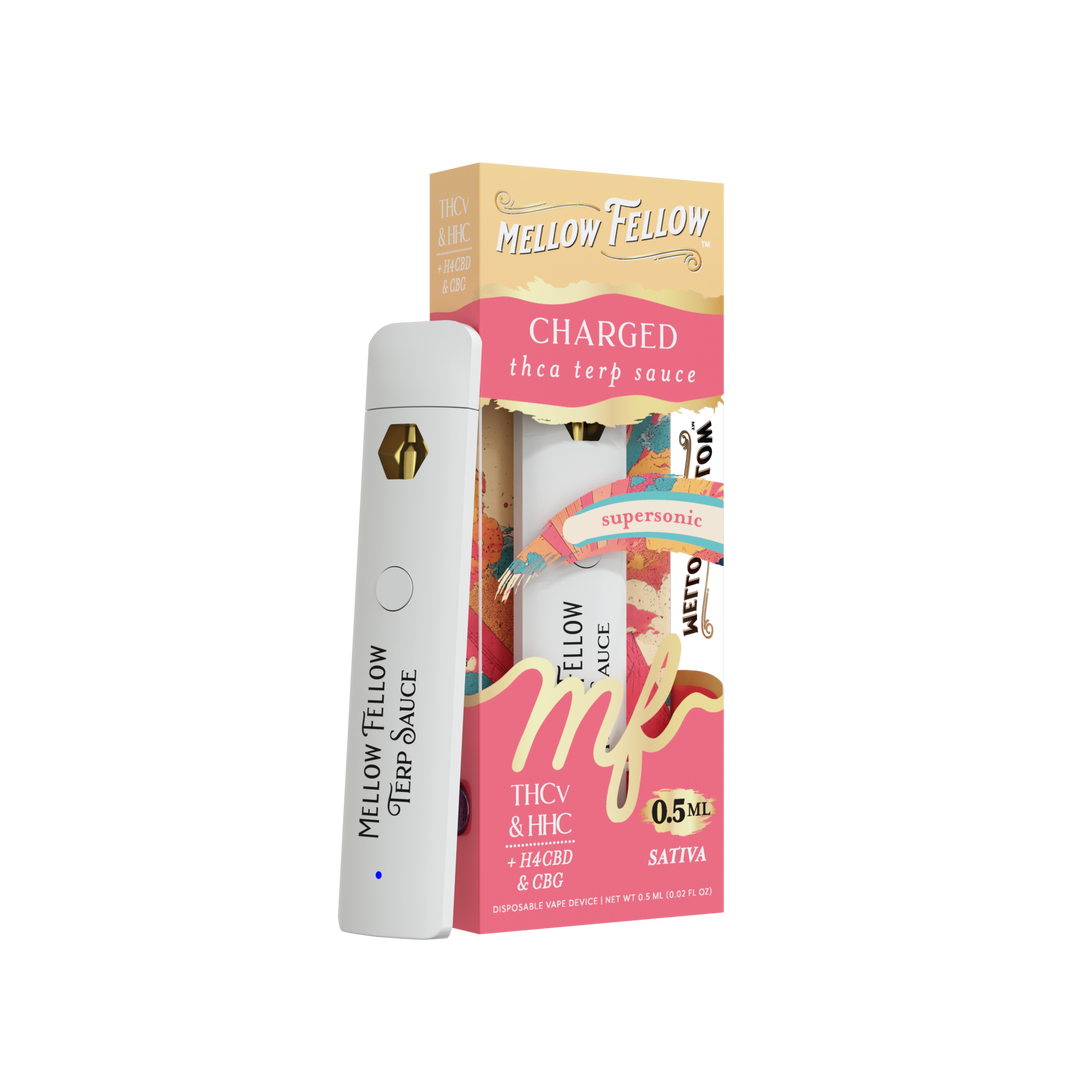Charged Blend 0.5ml Terp Sauce Disposable Vape - Supersonic (Sativa)