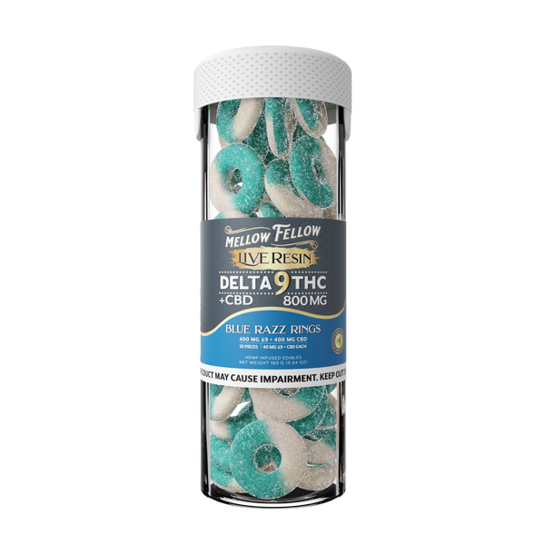Delta 9 Live Resin Blue Razz Rings