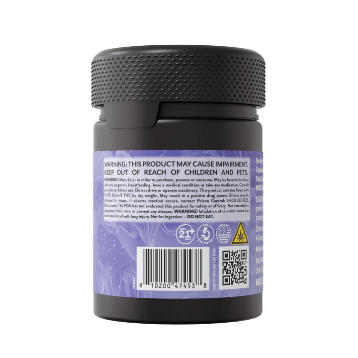Exotic THCa Flower - 1oz Jars - Willy Wonka (Hybrid) - Mellow Fellow