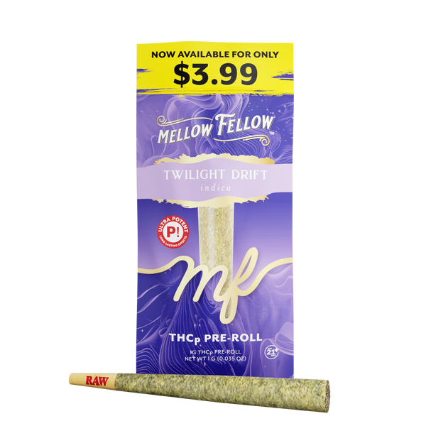THCp 1g Preroll - Twilight Drift (Indica)