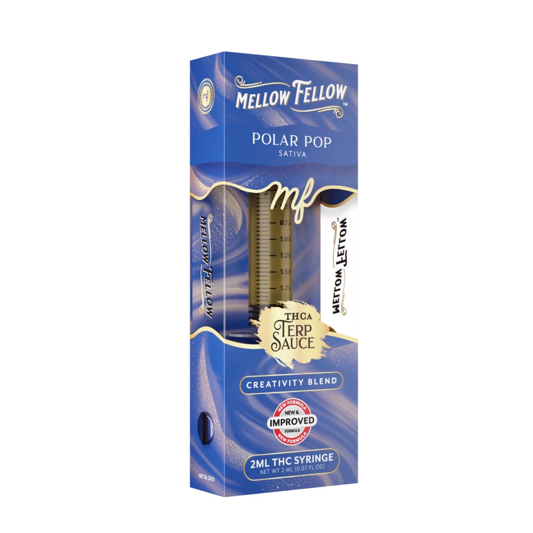 Creativity Blend - Terp Sauce 2ml Syringe - Polar Pop (Sativa) - Mellow Fellow