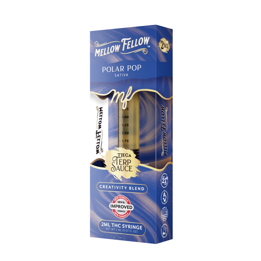 Creativity Blend - Terp Sauce 2ml Syringe - Polar Pop (Sativa) - Mellow Fellow