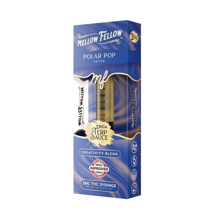 Creativity Blend - Terp Sauce 2ml Syringe - Polar Pop (Sativa) - Mellow Fellow