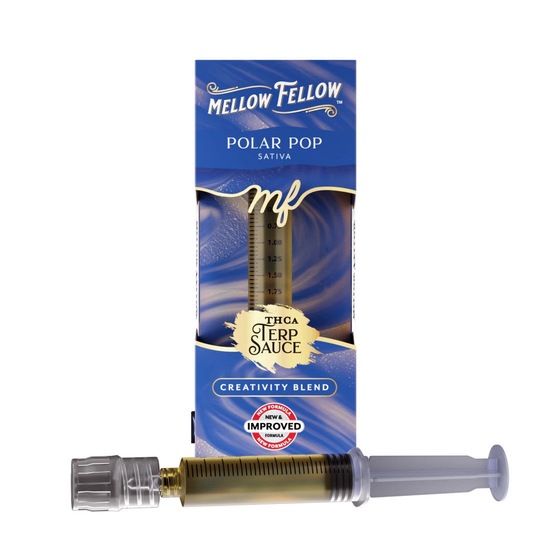 Creativity Blend - Terp Sauce 2ml Syringe - Polar Pop (Sativa) - Mellow Fellow