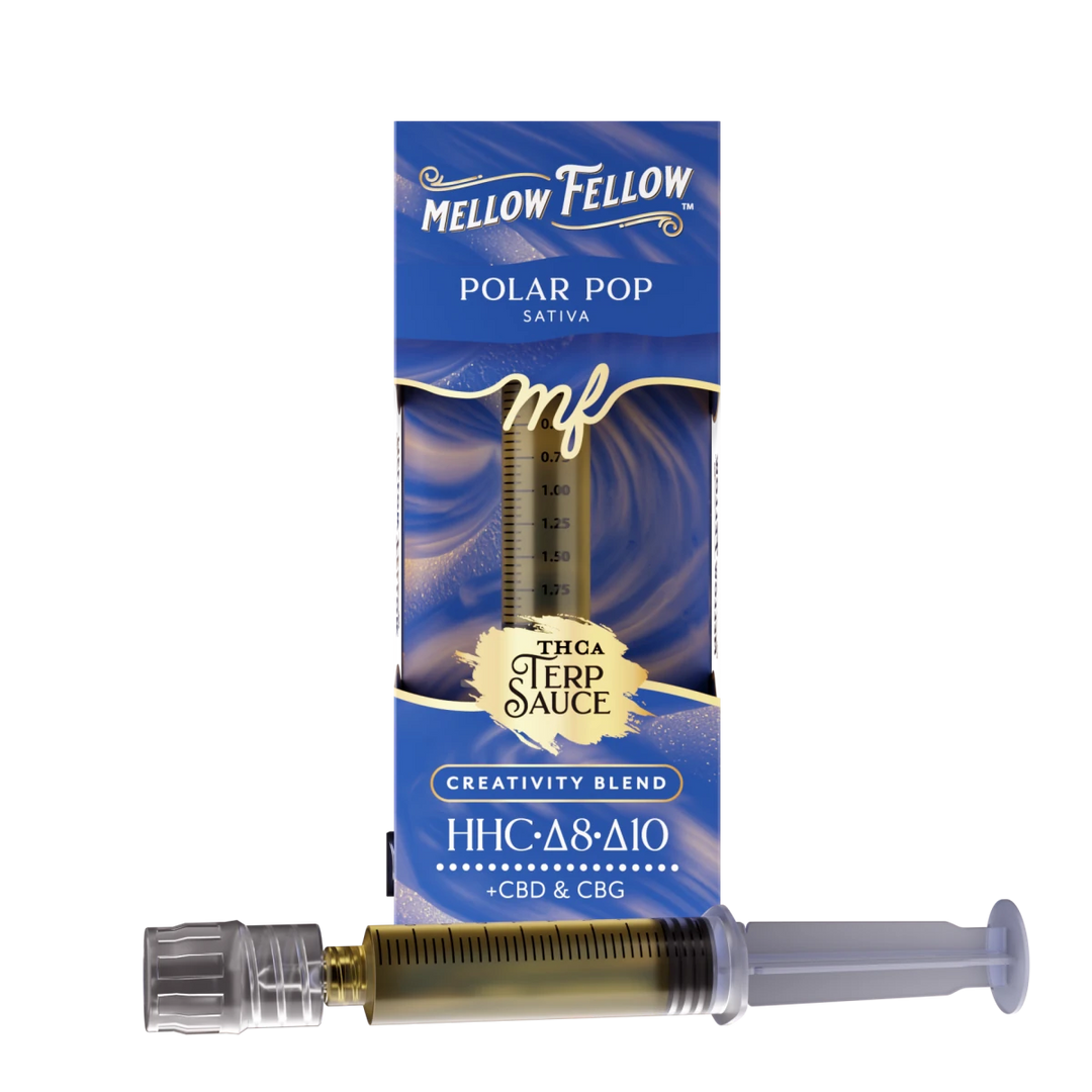 Creativity Blend - Terp Sauce 2ml Syringe - Polar Pop (Sativa) - Mellow Fellow