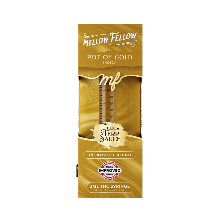 Introvert Blend - Terp Sauce 2ml Syringe - Pot of Gold (Indica)