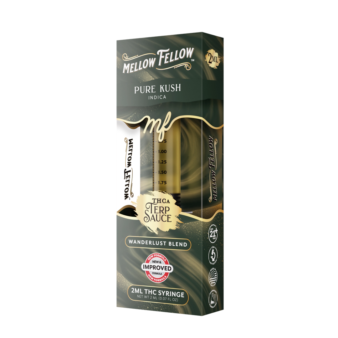 Wanderlust Blend - Terp Sauce 2ml Syringe - Pure Kush (Indica)