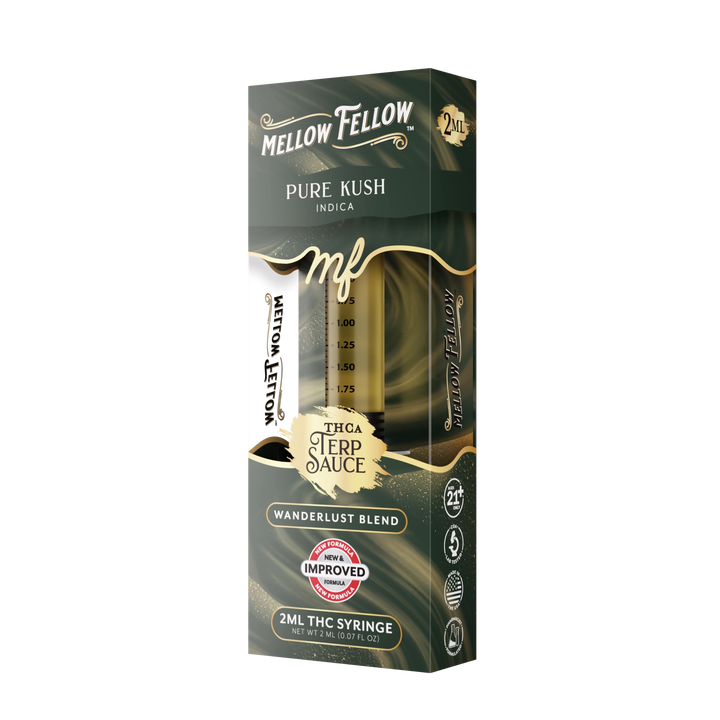 Wanderlust Blend - Terp Sauce 2ml Syringe - Pure Kush (Indica)