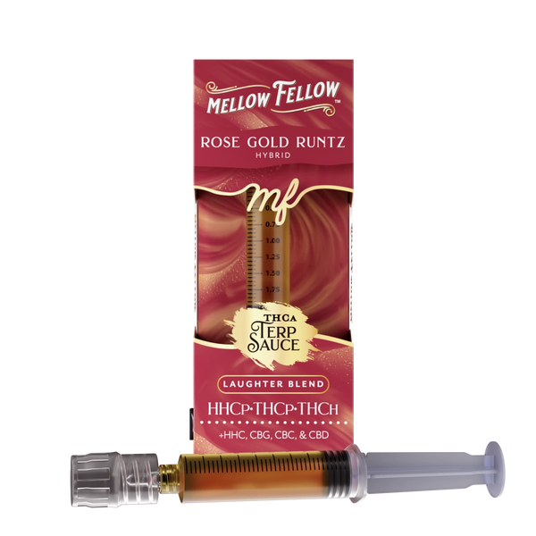 Laughter Blend - Terp Sauce 2ml Syringe - Rose Gold Runtz (Hybrid)