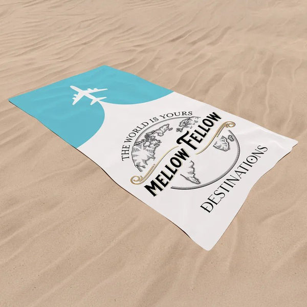 Mellow Fellow Beach Towel