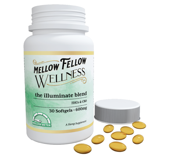 Wellness Softgel Capsules - Illuminate Blend - 600mg - 30 ct
