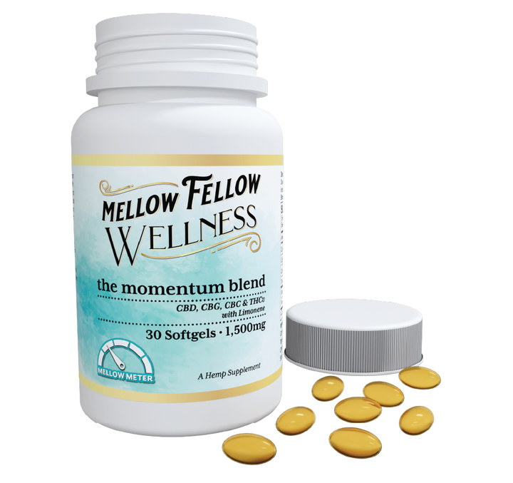 Wellness Softgel Capsules - Momentum Blend - 1500mg - 30 ct