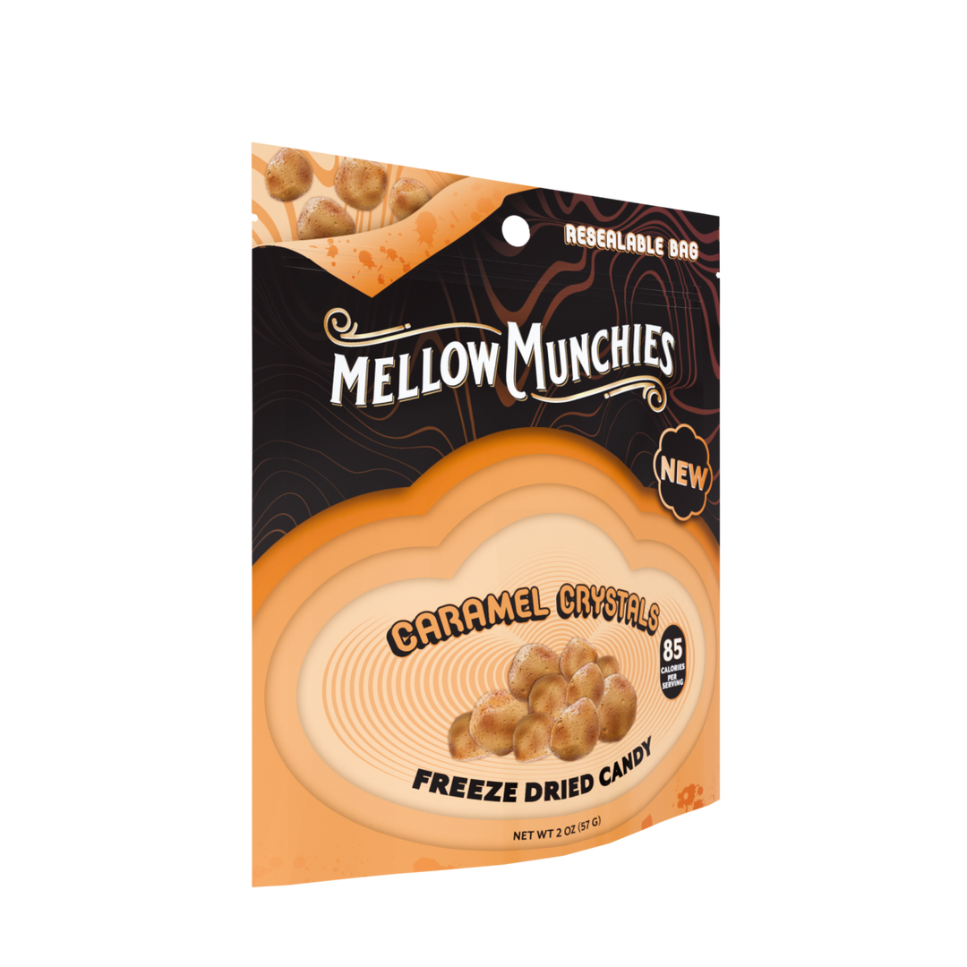 Caramel Crystals Freeze Dried Candy - Mellow Fellow