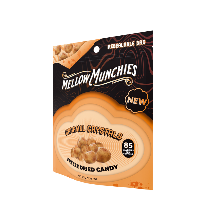 Caramel Crystals Freeze Dried Candy - Mellow Fellow