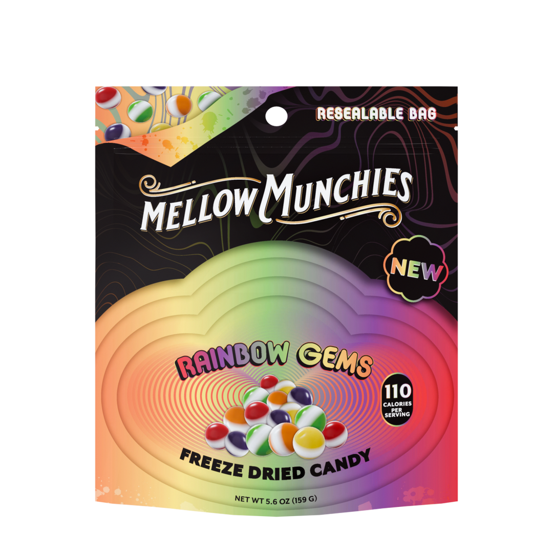 Rainbow Gems Freeze Dried Candy - Mellow Fellow