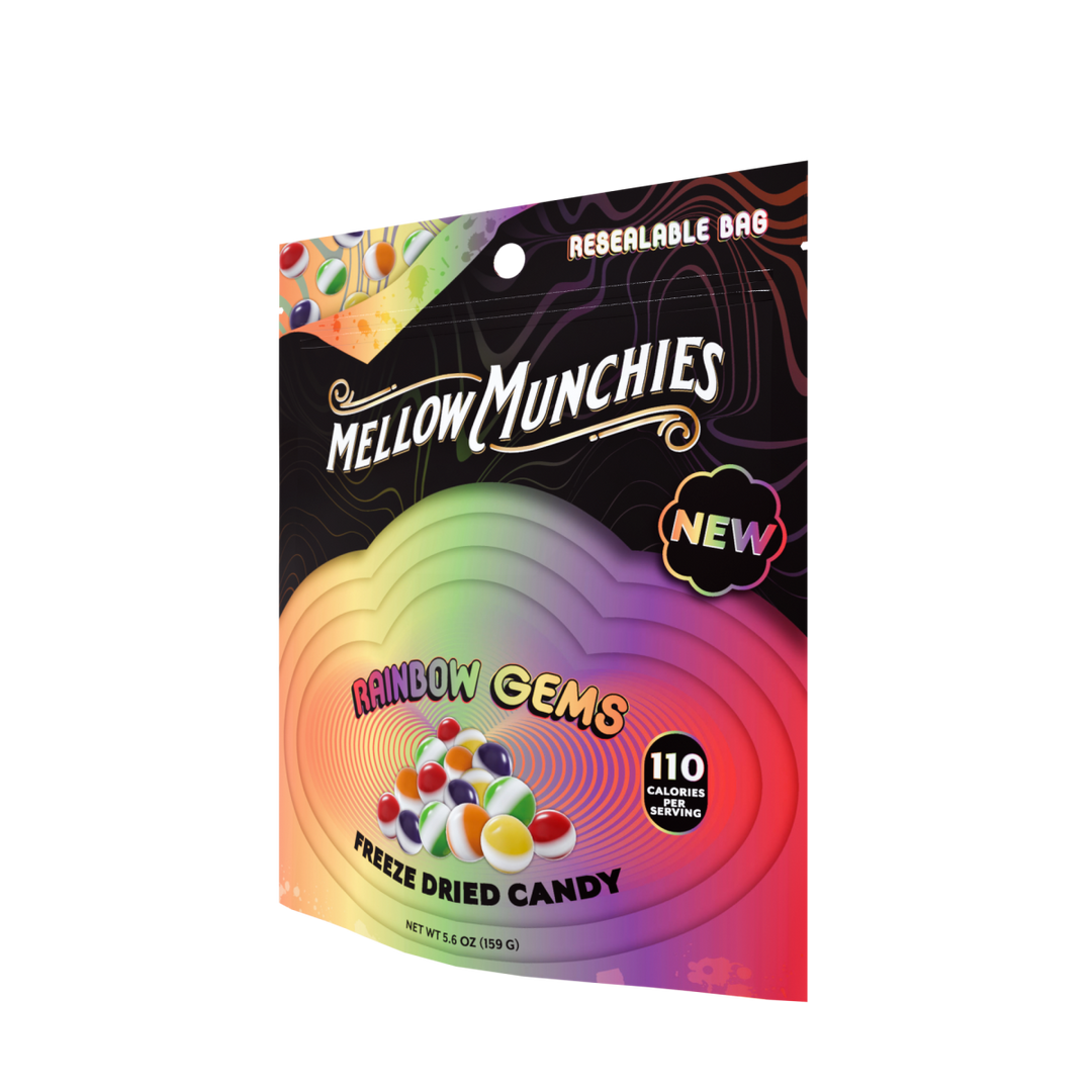 Rainbow Gems Freeze Dried Candy - Mellow Fellow