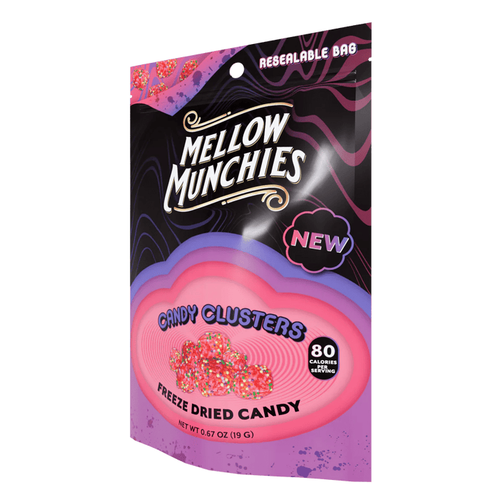Candy Clusters Freeze Dried Candy - Snack Size - Mellow Fellow