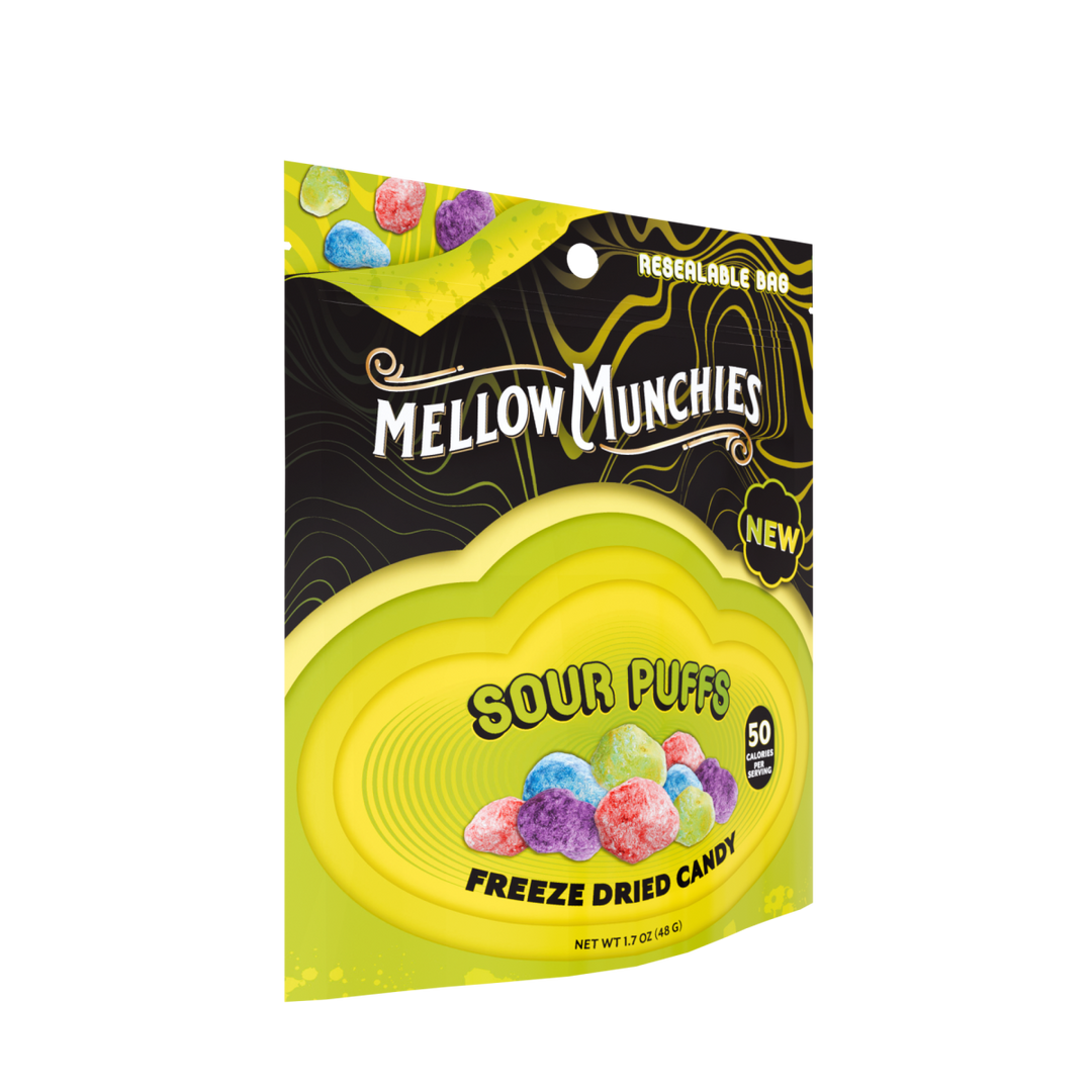 Sour Puffs Freeze Dried Candy - Mellow Fellow